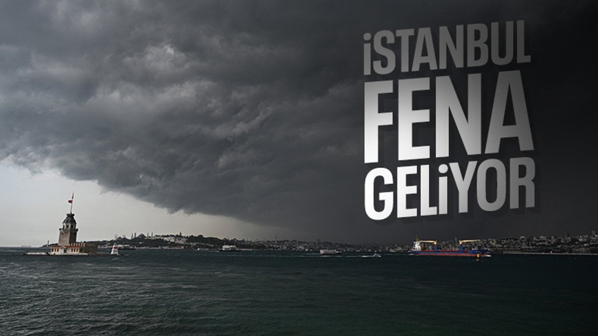 İstanbul’da sağanak yağış etkili oluyor