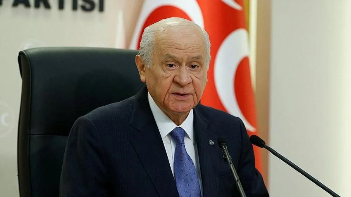 MHP lideri Devlet Bahçeli: CHP’nin Türk tarihine bakışı haçlılar ile aynı