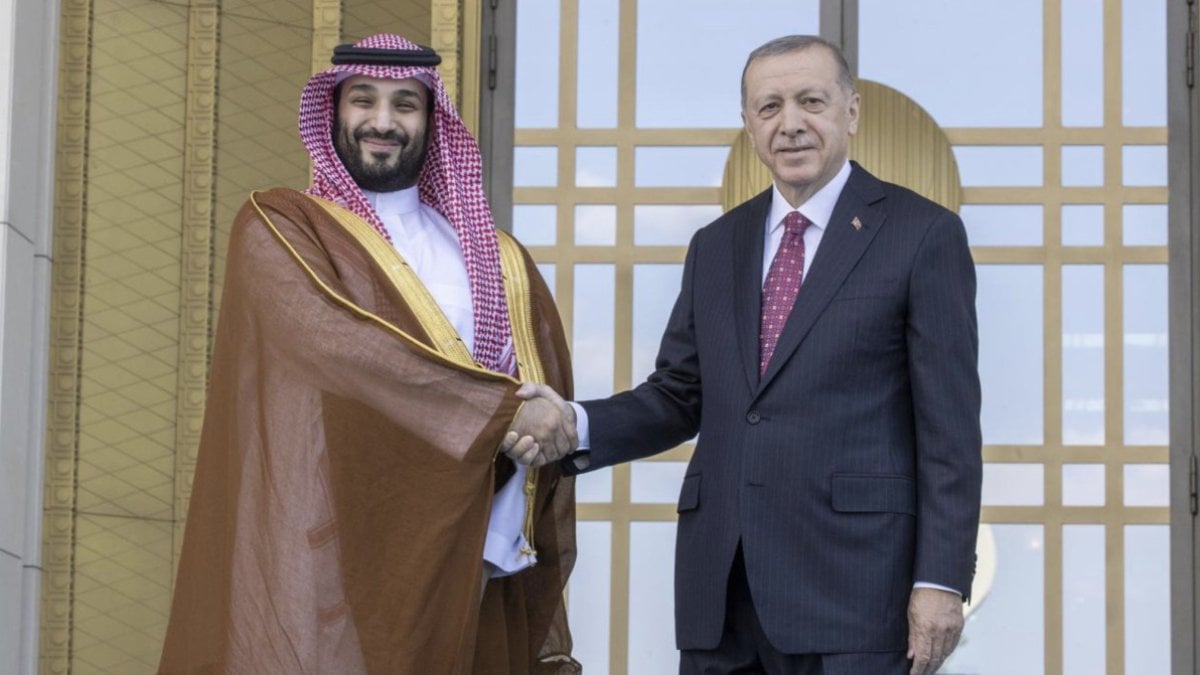 Cumhurbaşkanı Erdoğan, Suudi Arabistan Veliaht Prensi Selman ile görüştü