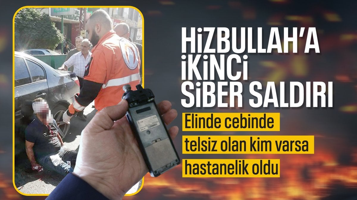 SON DAKİKA! İsrail’den Hizbullah’a ikinci siber saldırı