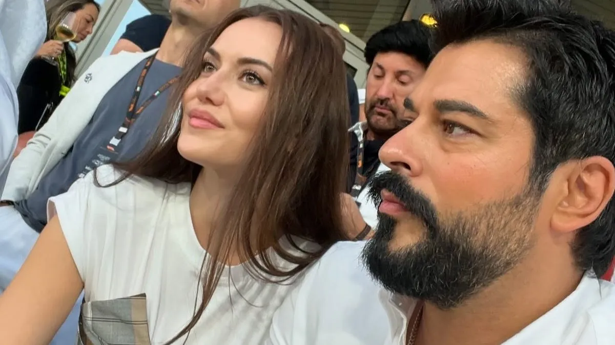 Gözde çift Abu Dabi’de! Burak Özçivit ve Fahriye Evcen’in Formula 1 heyecanı!