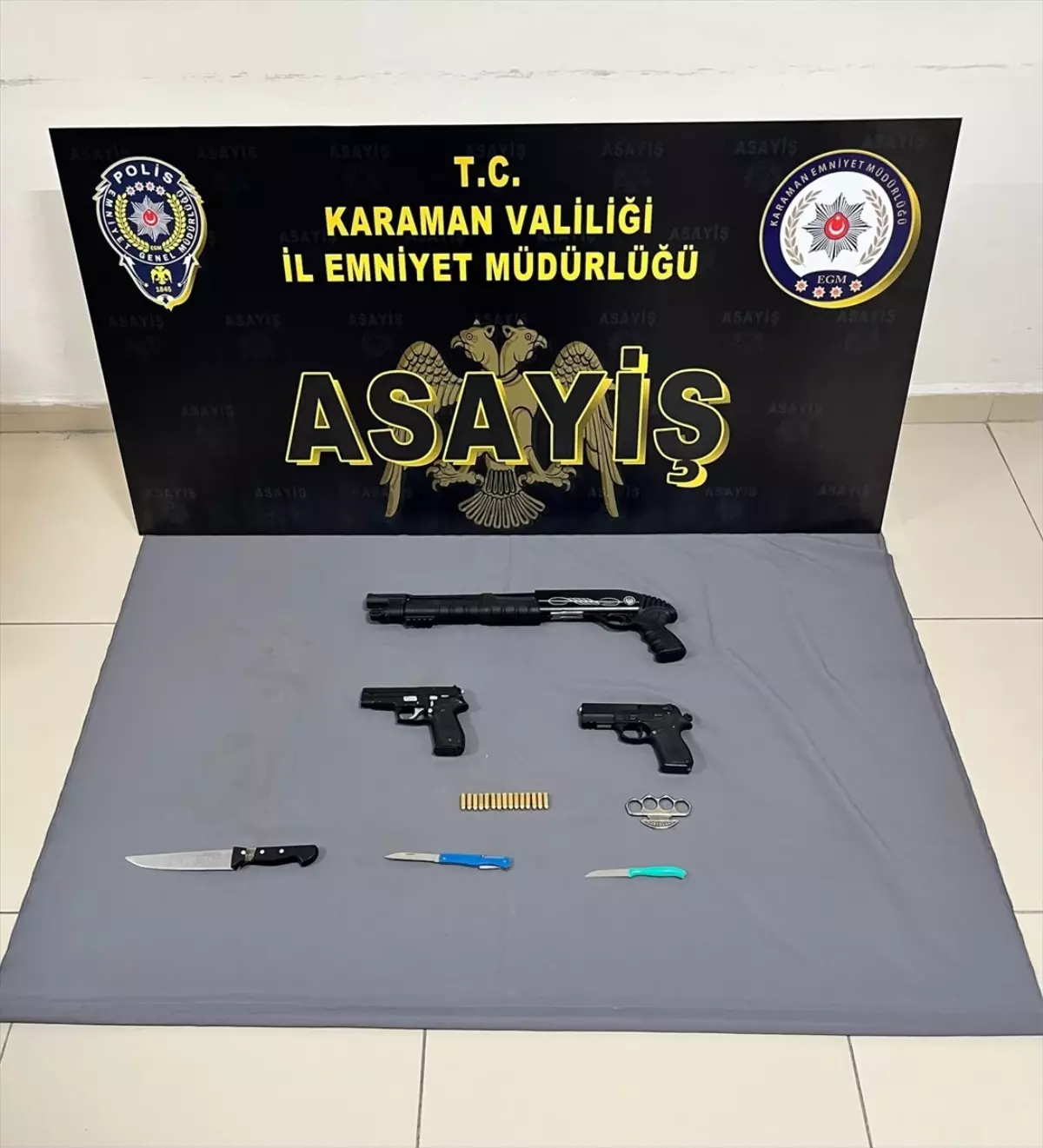 Karaman’da 43 Suçlu Gözaltında